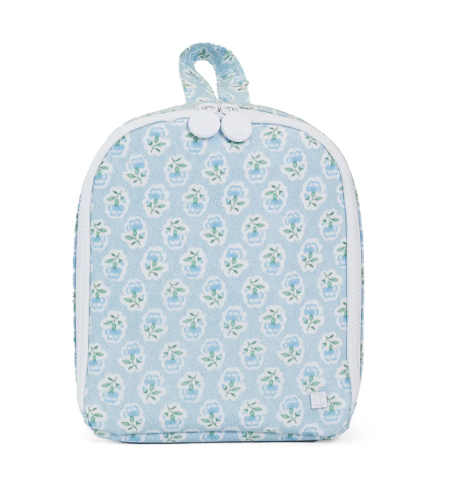 TRVL Petite Fleur Blue Bring it Lunch Box