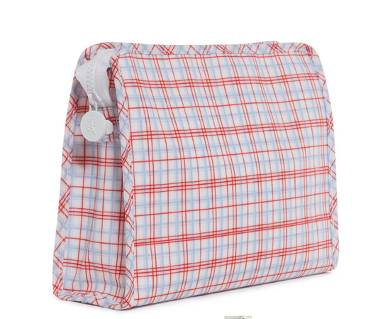 TRVL Plaid Red Classic Large Roadie