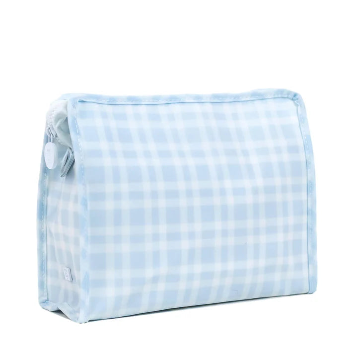 TRVL Pimlico Plaid Blue Large Roadie