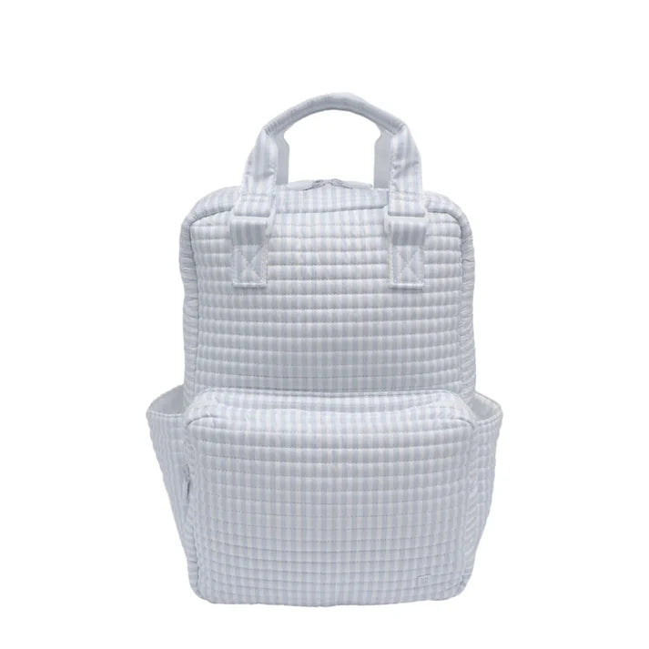 TRVL Pimlico Stripe Blue Quilted All you Need Bag