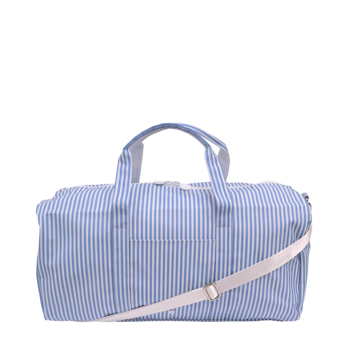 TRVL Pimlico Chambray Stripe XL Weekender Duffel Bag