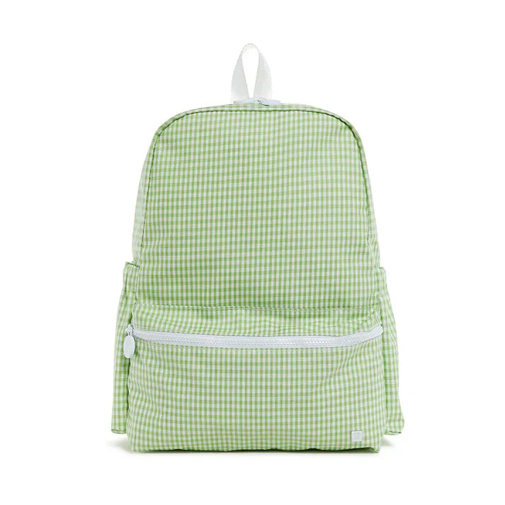 TRVL Gingham Leaf Mini Backer