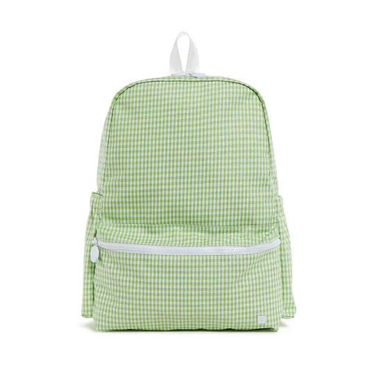 TRVL Gingham Leaf Mini Backer