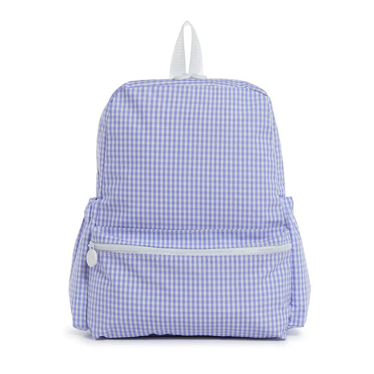 TRVL Gingham Lilac Backpacker