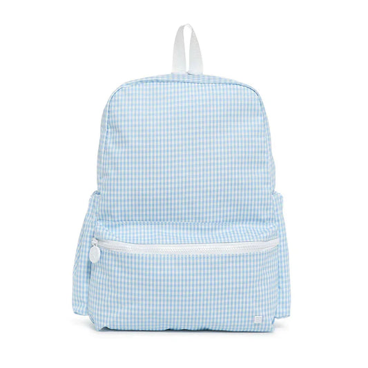 TRVL Gingham Mist Mini Backer