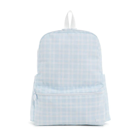 TRVL Blue Plaid Backpacker