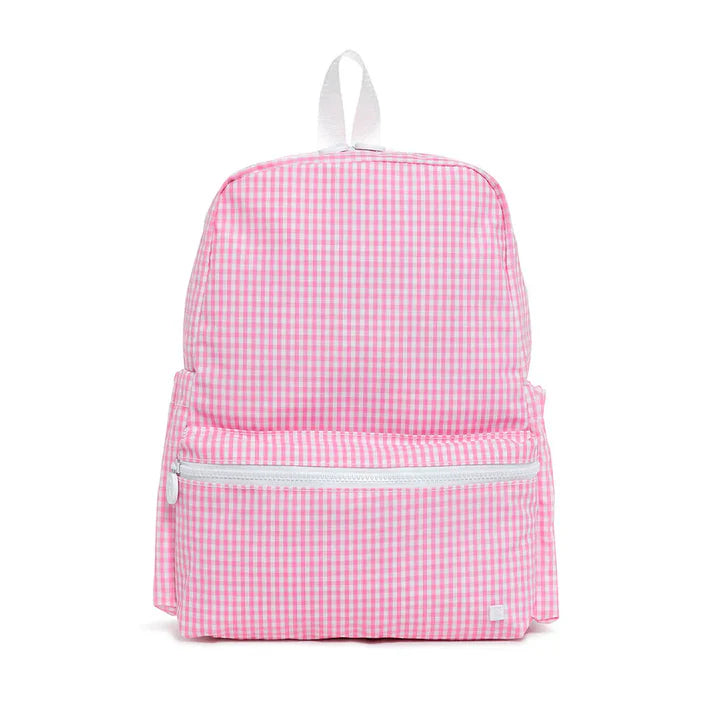 TRVL Gingham Pink Mini Backer