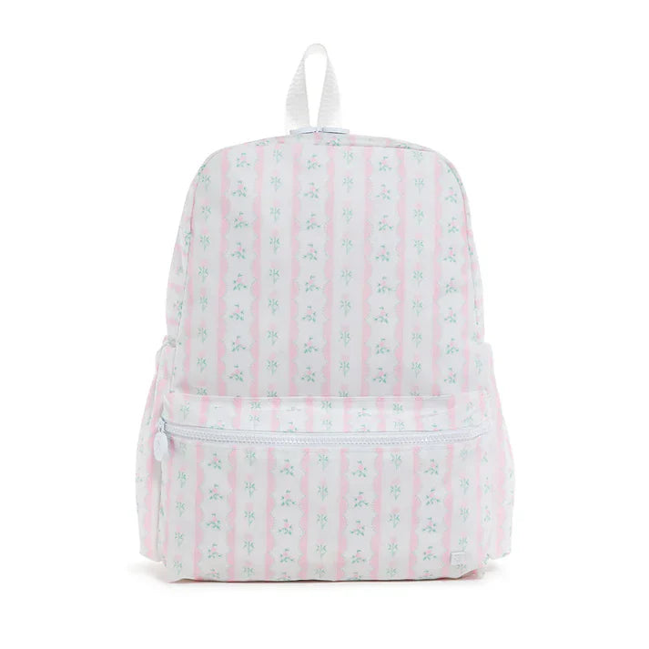 TRVL Pink Ribbon Floral Mini Backer