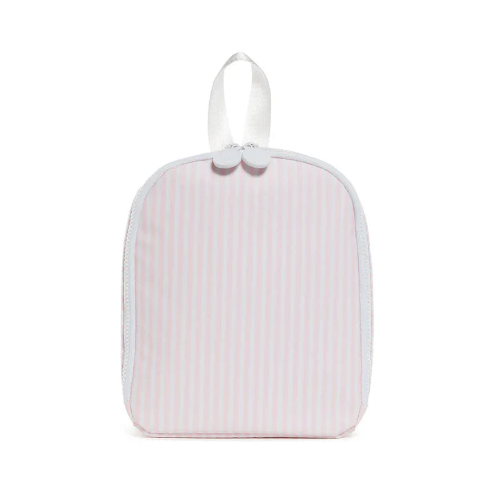 TRVL Pimlico Stripe Pink Bring It Lunch Bag