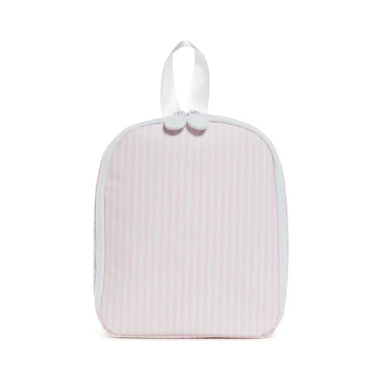 TRVL Pimlico Stripe Pink Bring It Lunch Bag