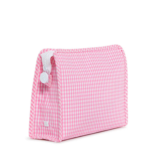 TRVL Pink Gingham Large Roadie