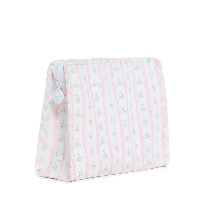 TRVL Pink Ribbon Floral Medium Roadie