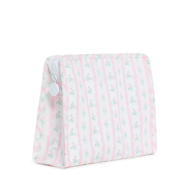 TRVL Pink Ribbon Floral Large Roadie