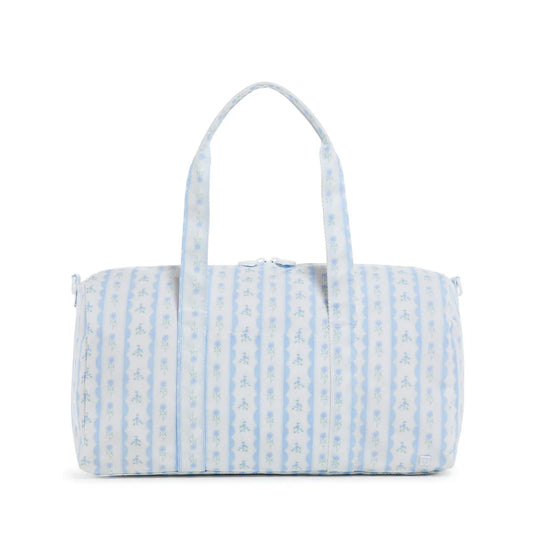TRVL Blue Ribbon Floral Weekender Duffel Bag