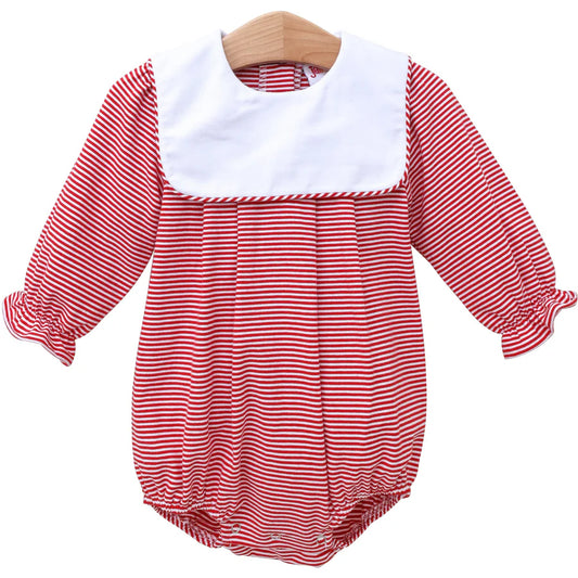 Jane Bubble- Red Stripe