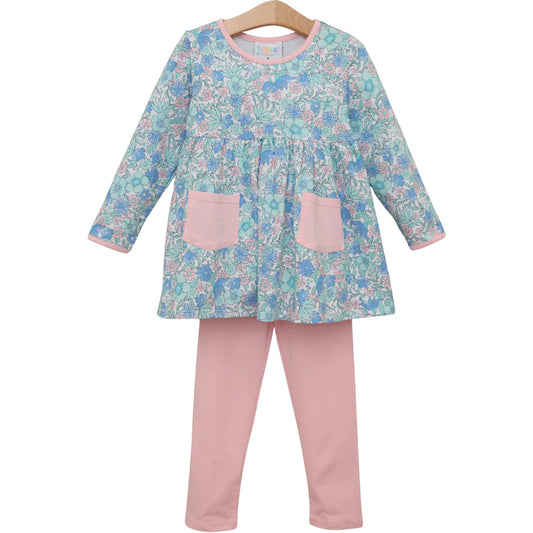 Painted Petals Caroline Pants Set