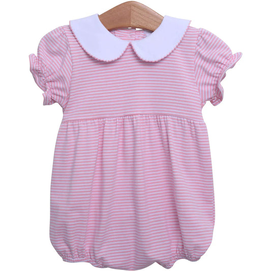 Light Pink Stripe Charlotte Bubble