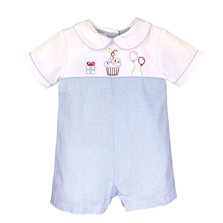 Birthday Embroidered Romper