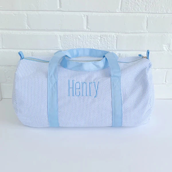 Seersucker Duffels