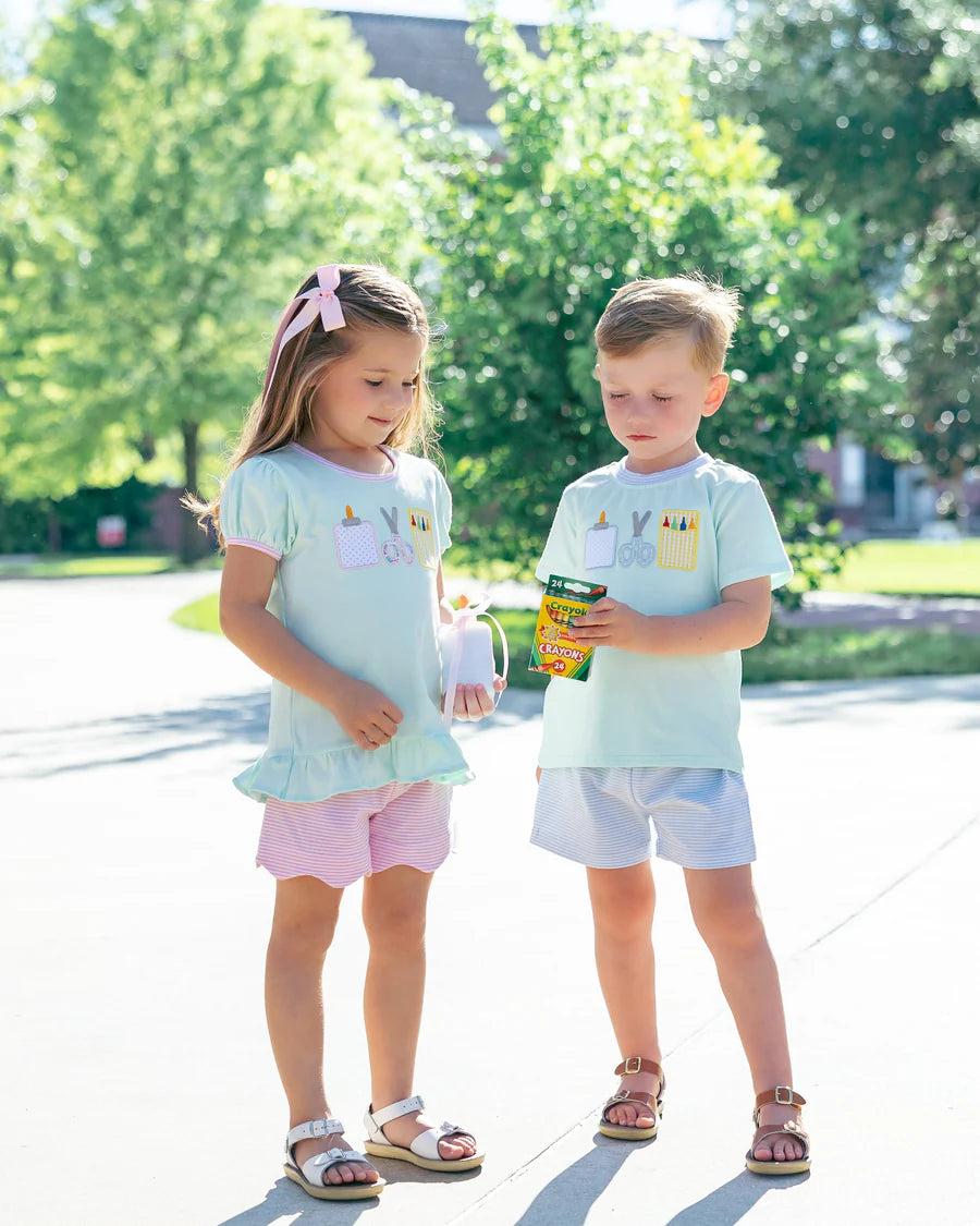 Jellybean Ready, Set, Learn Scallop Short Set