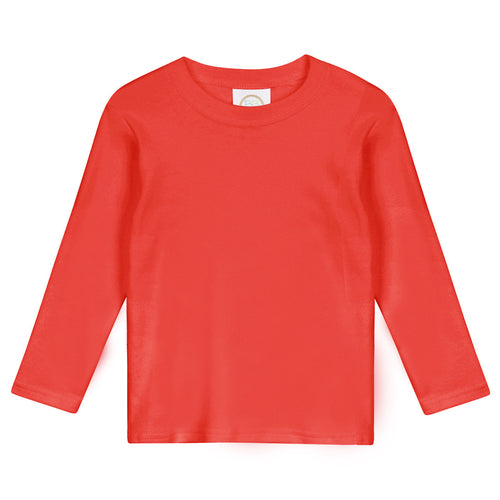 Blanks Boys Red Long Sleeve T-Shrit